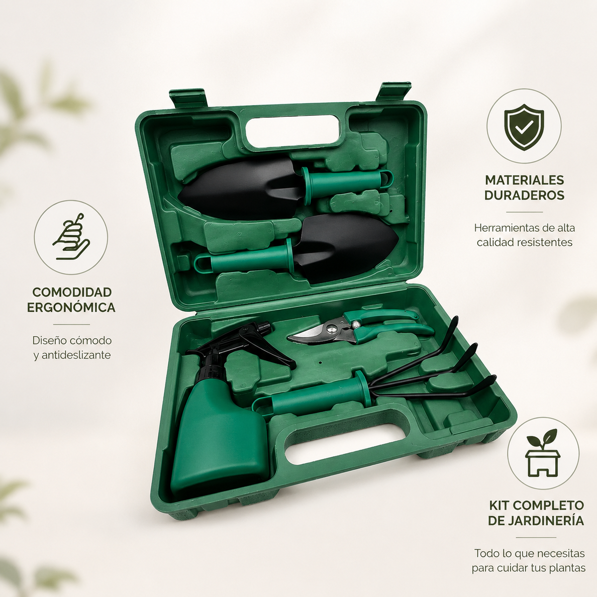 Juego de herramientas de jardinería - Macetas - Excavación - Accesorios para plantas en macetas