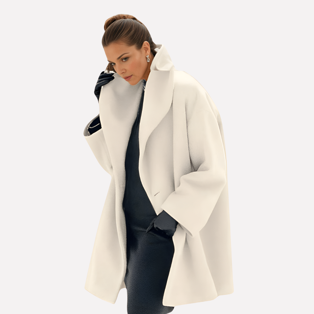 Ladies Wide Collar Jacket
