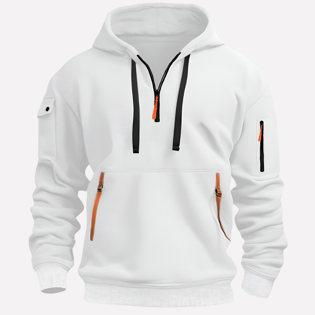 Men's Hoodie with Adjustable Hood