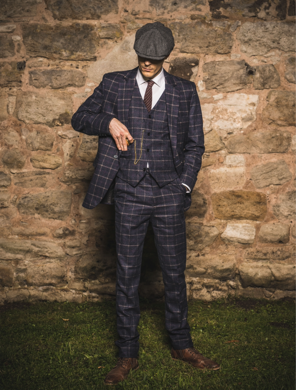Classic 3-Piece Suit for Men - Lauro