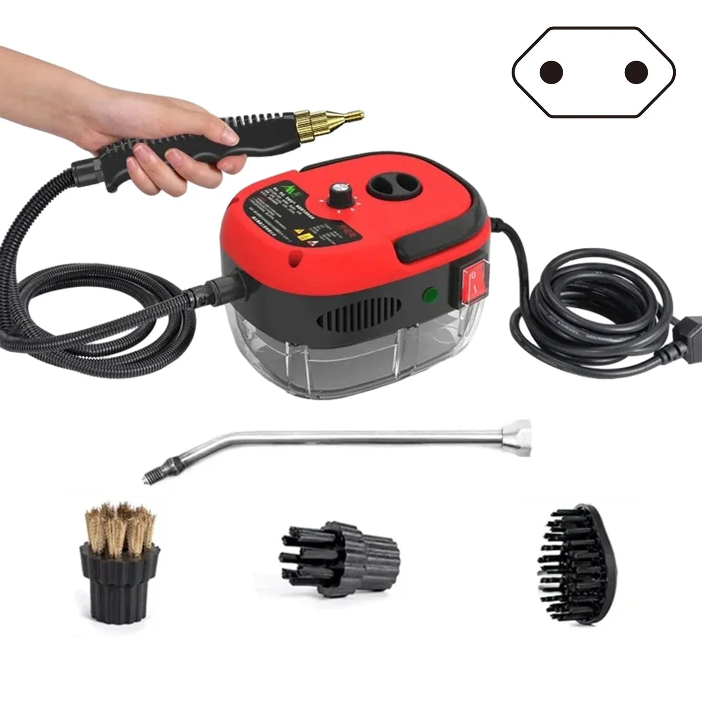 Cleenerz - Innovative Steam Cleaner 2500W for Car and Home