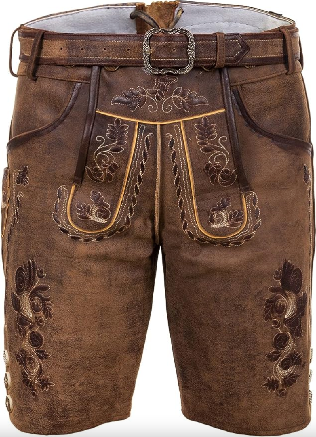 Men's Shorts with Embroidery Details