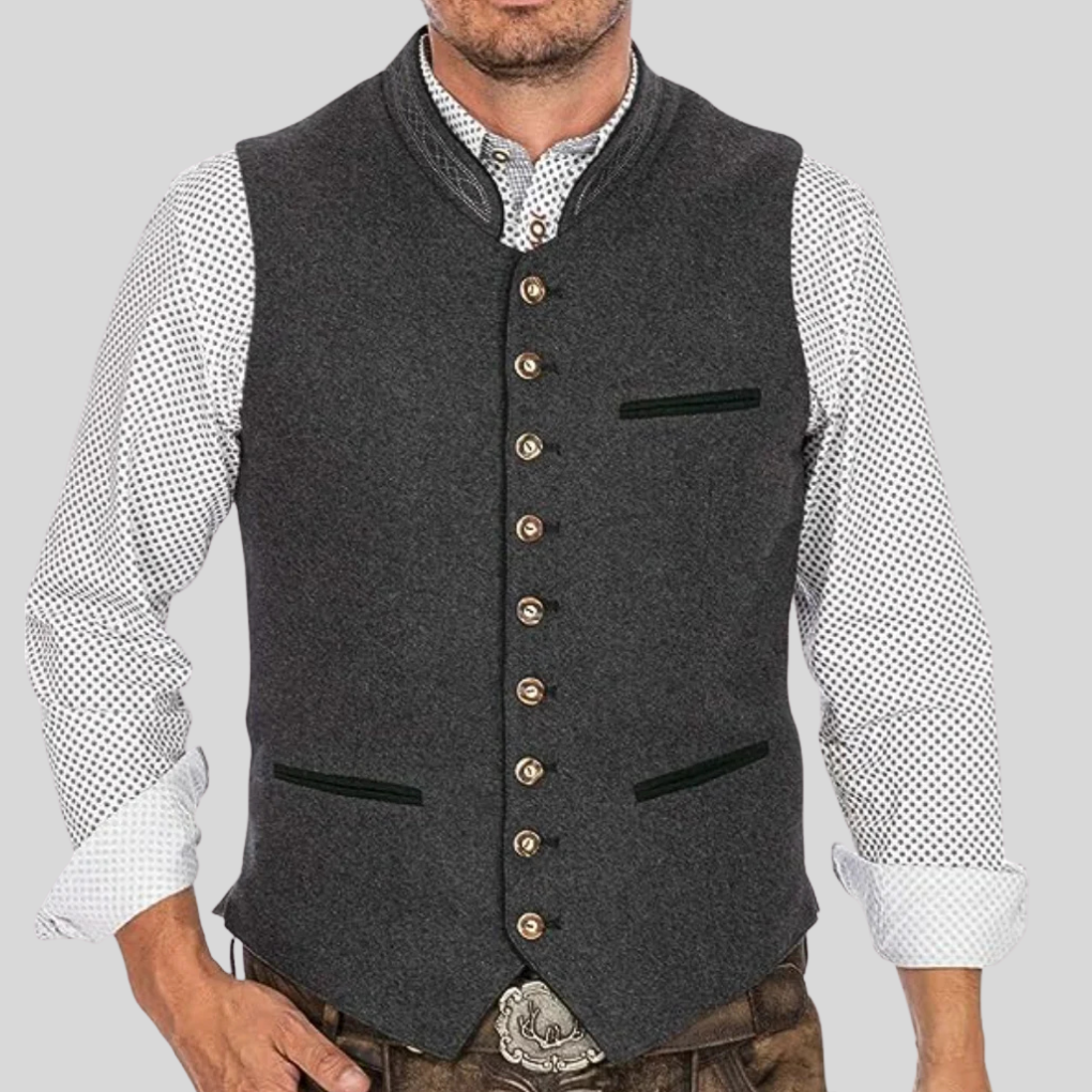Chaleco tradicional para hombre