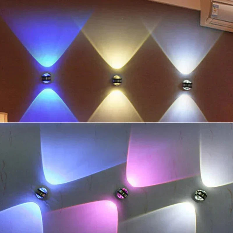 CrystalLux LED Wall Lamp - Luxury Crystal Design