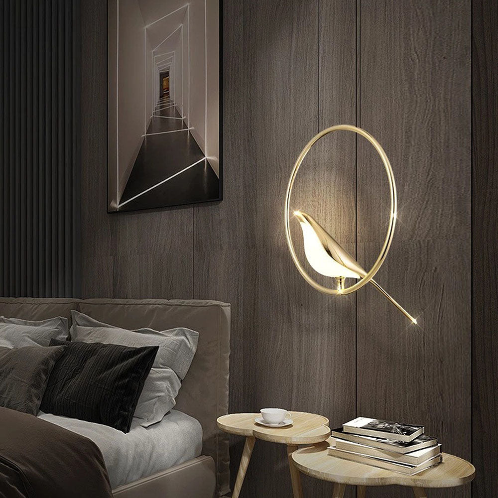 SkyLight-Pendelleuchte mit Vogelringen – Einzigartiges und fröhliches Design