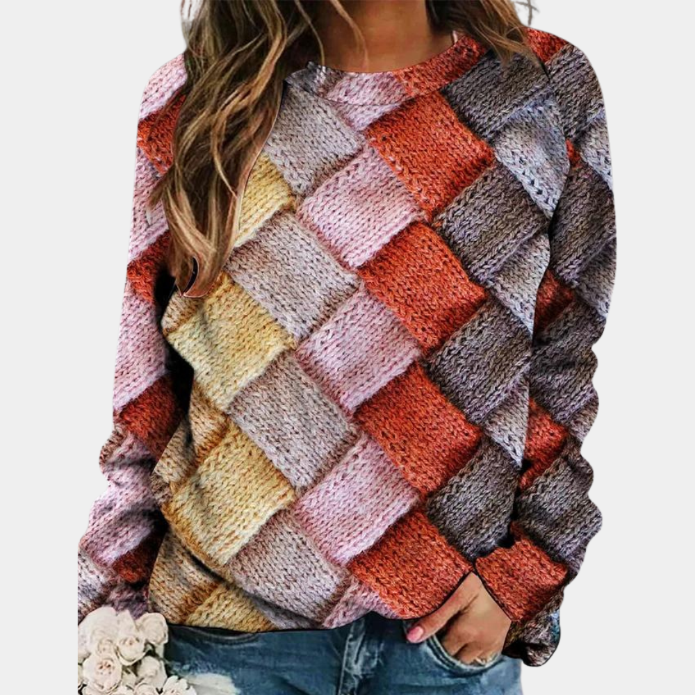 Lucrecia - Knitted Casual Jumper for Women