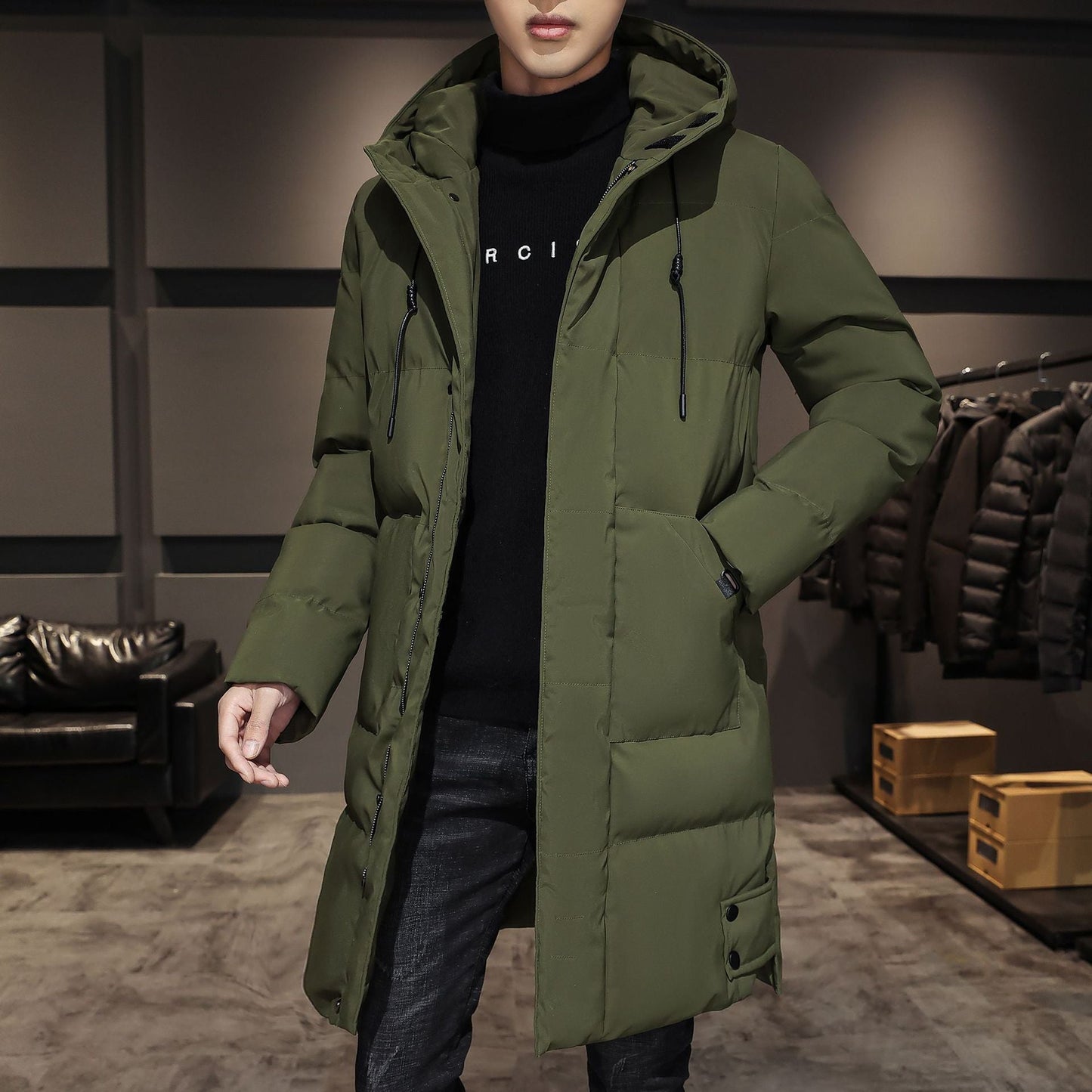 Parka-Jacke für Herren