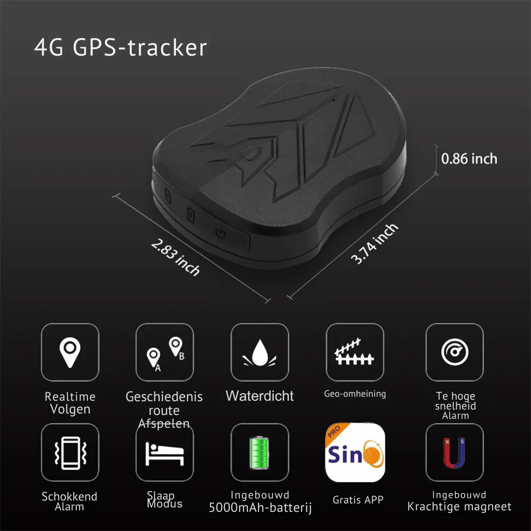SinoTrack GPS Tracker - Waterproof | Real-Time Tracking