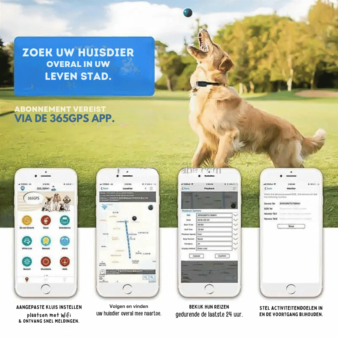 Mini GPS Tracker | Real-Time - Waterproof - Pets and Children