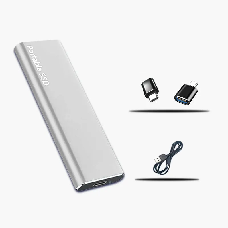 External Hard Drive 4TB USB-C Portable Storage