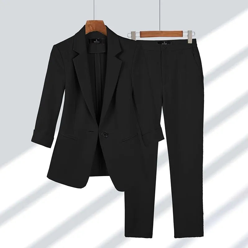 Elegant blazer with pants for women - Maria