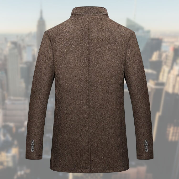 Elegant jacket with removable vest for men - Leo