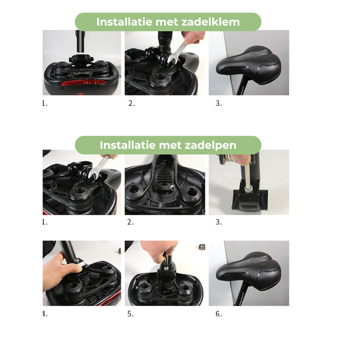 Ergonomic Universal Bicycle Saddle