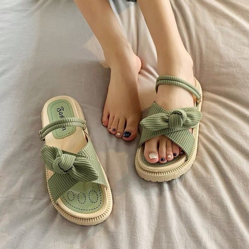 Ergonomic Women's Slippers with Thick Sole