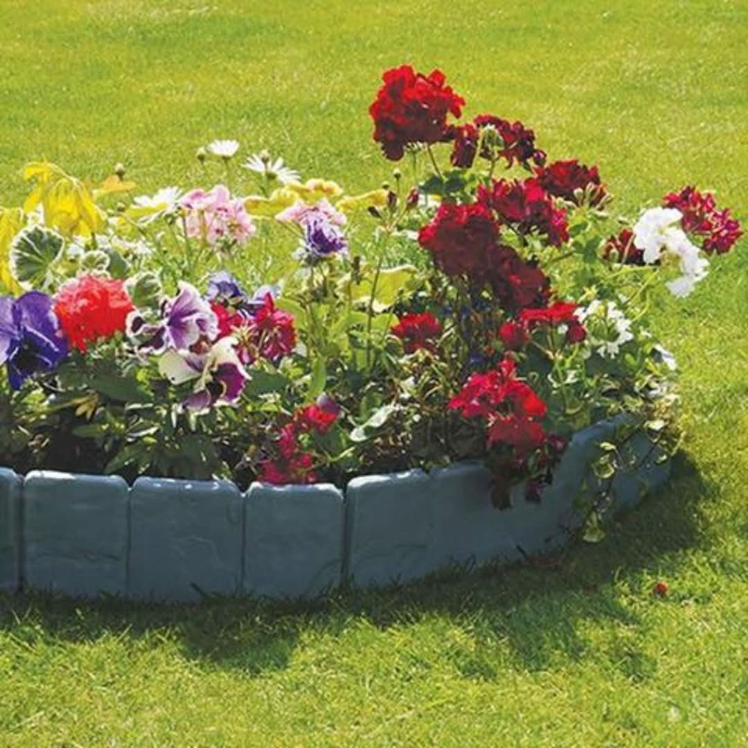 Decostone - Rasenkanten-Set mit 10 Stück (2.6 Meter)