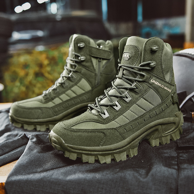 Femke | Stylish Military Winter Boots for Women
