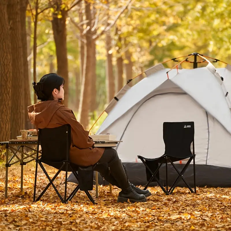 Foldable Outdoor Chair with Backrest