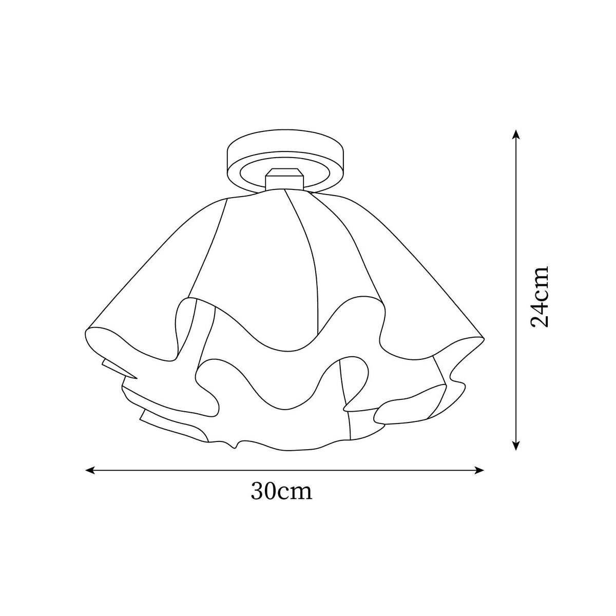 Elegant Modern Ceiling Light