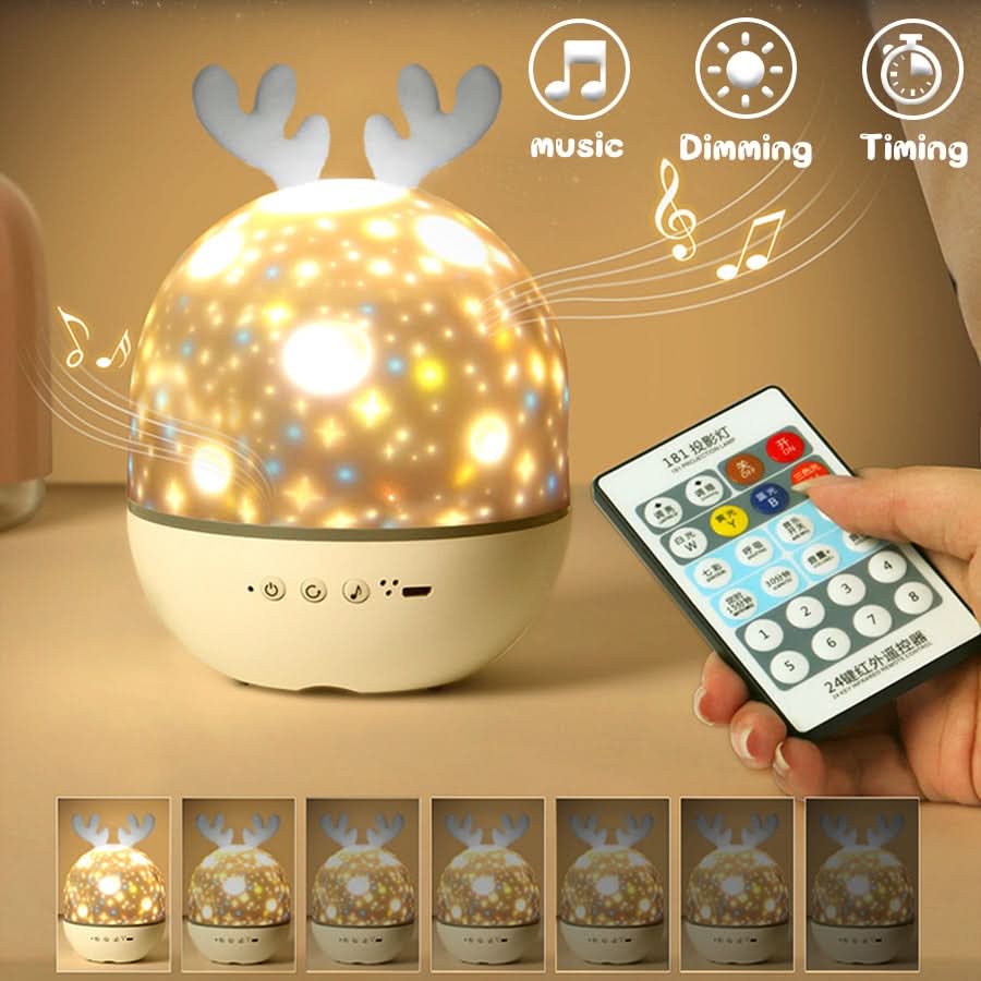 MagicLight - projektor nočnej lampy s hviezdnou oblohou a Bluetooth
