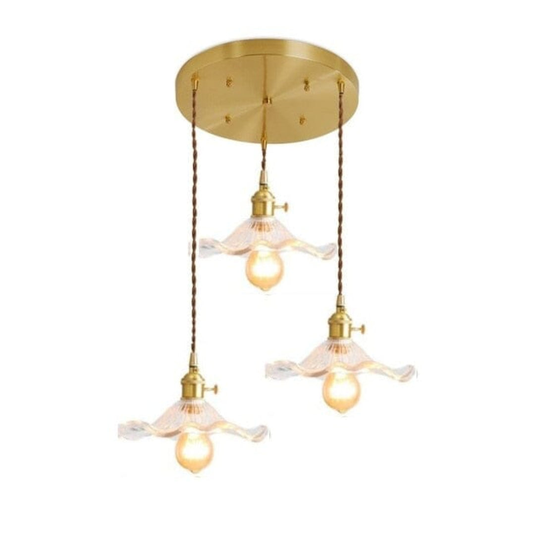Sklenená závesná lampa Leonardo – nadčasová elegancia do každého priestoru