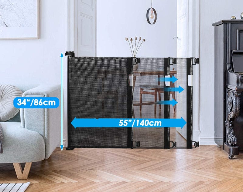 SecureStretch - Expandable Safety Gate for Home