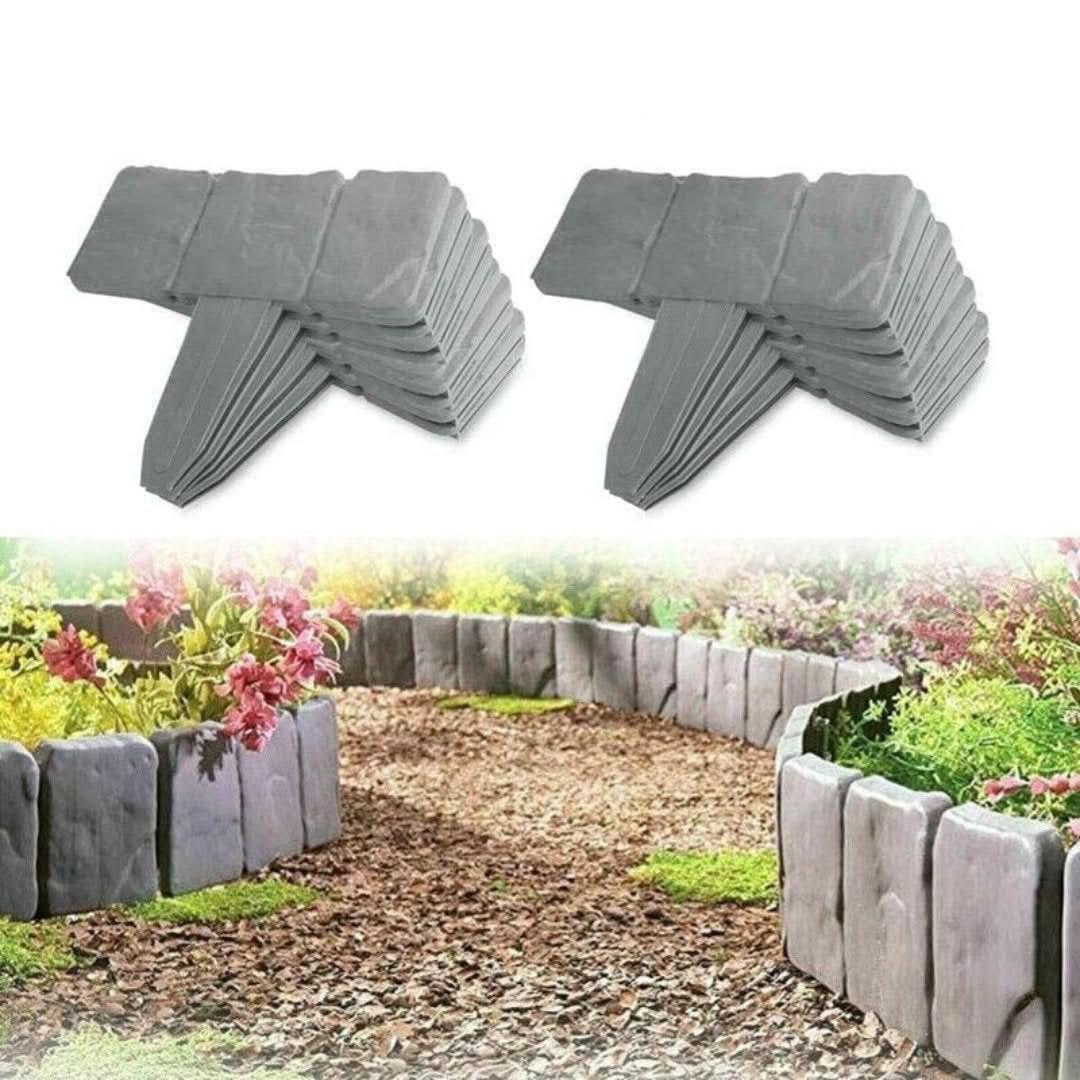 Decostone - Rasenkanten-Set mit 10 Stück (2.6 Meter)