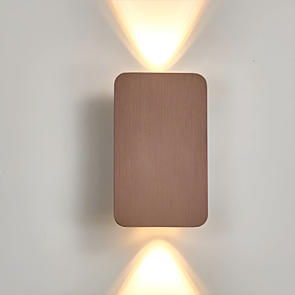 Aplique LED con haz de luz hacia arriba y hacia abajo – Moderno y ambiental