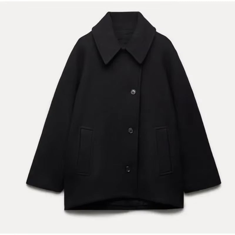 Cappotto chic moderno - Cappotto oversize elegante per giornate all'insegna dello stile