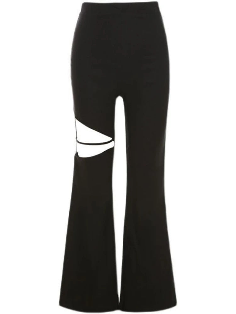 Ilaria | Flared Slim Trousers for Women