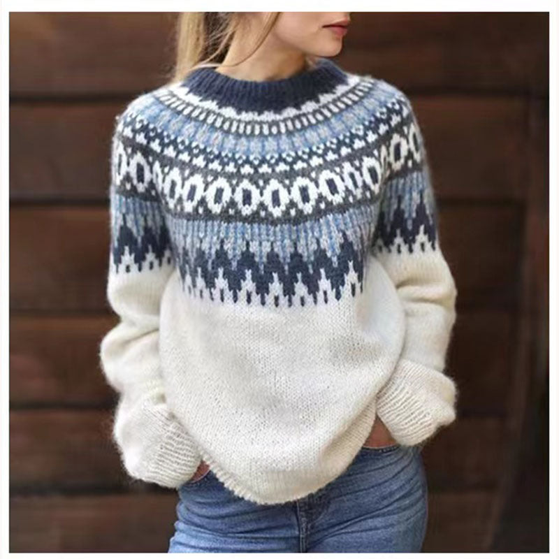 Knitted Women's Sweater - Kazin