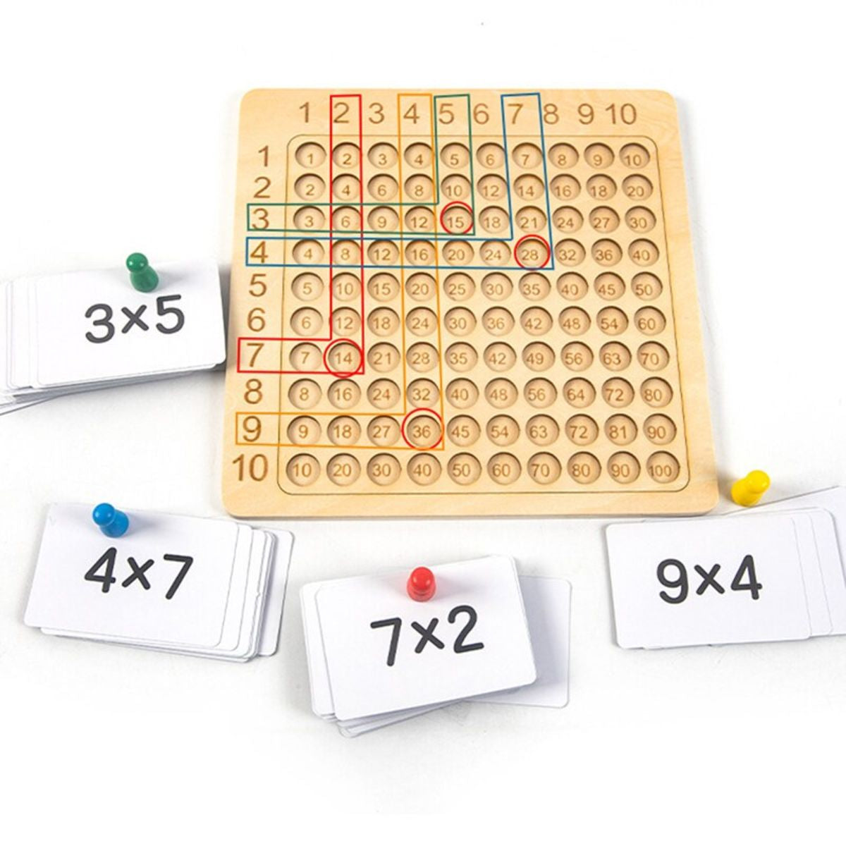 Mathmaster-brettspill - morsomt, lærerikt strategispill