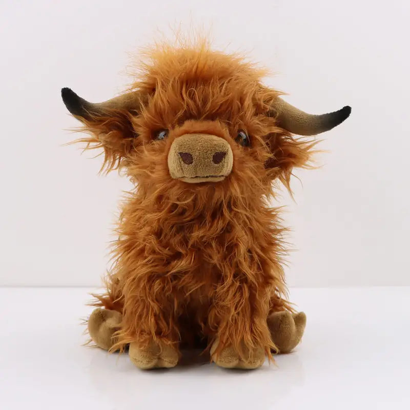 Highland-knuffelkoe - luxe pluchen speelgoed - voor alle leeftijden