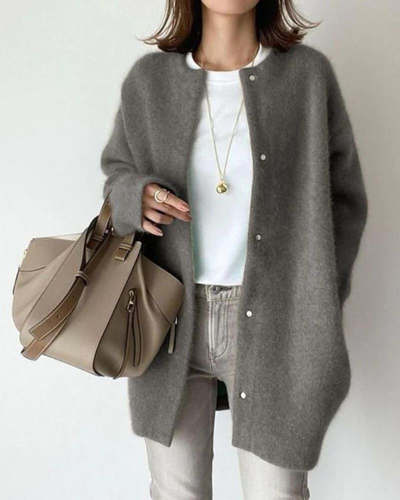 Ladies' Coat with Stylish Fit