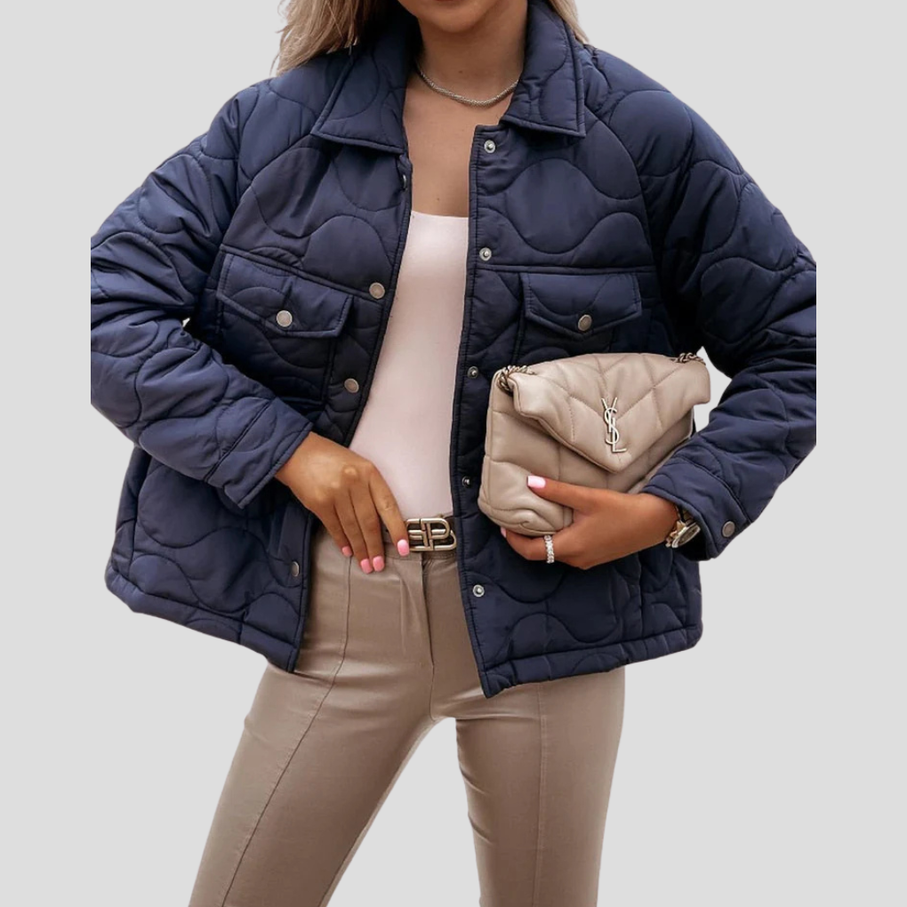 Ladies' Modern Cut Jacket with Pockets