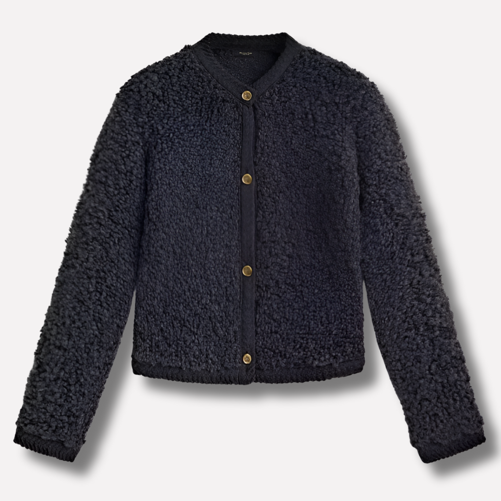 Ladies' cardigan with buttons