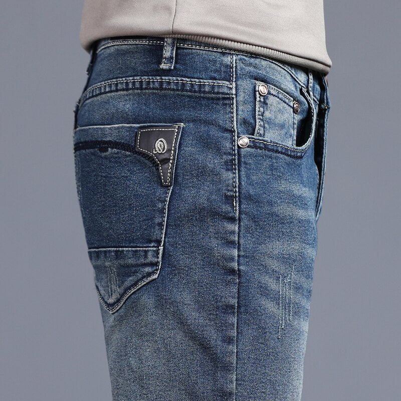 Liam | Trendy Biker Jeans for Men