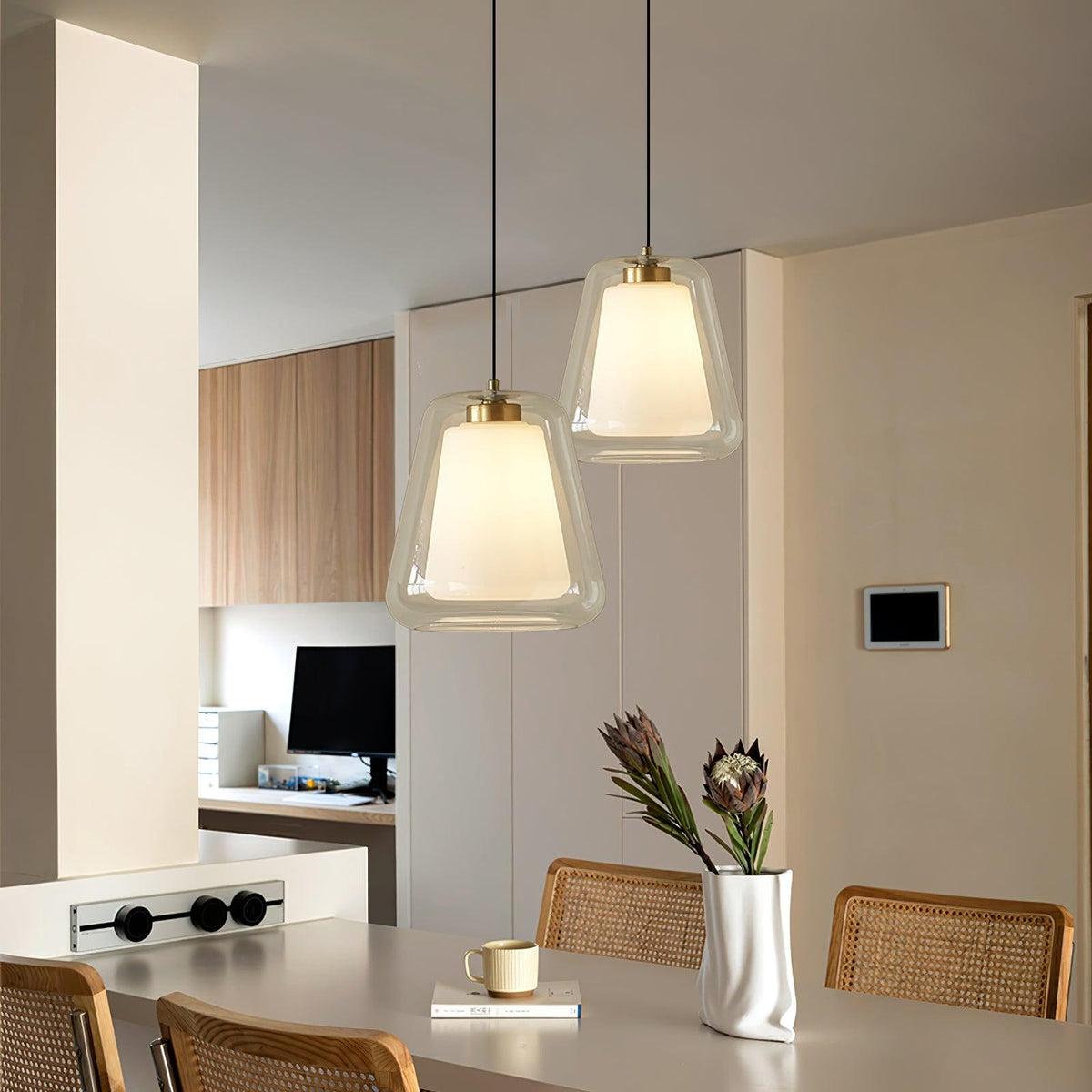 Elegant LED Pendant Light for Atmospheric Lighting