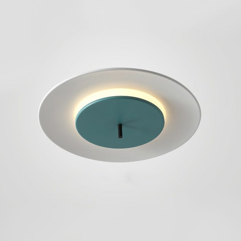 Modern Nordic Lunar Ceiling Light with LED
