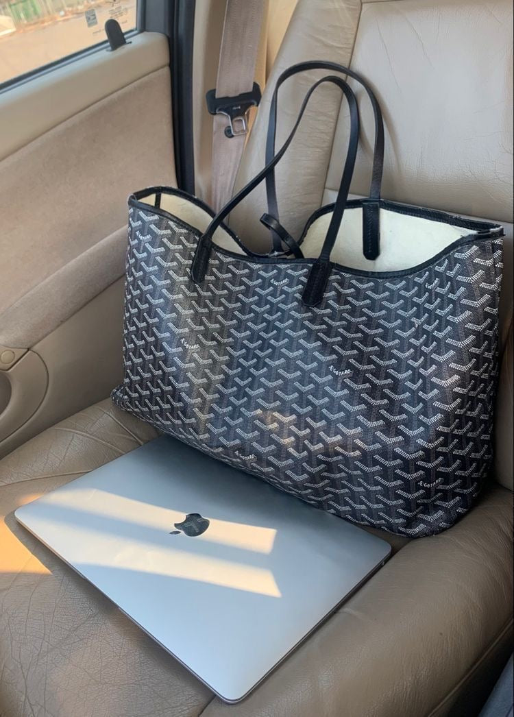 Luxe Shopper Bag with Timeless Woven Design