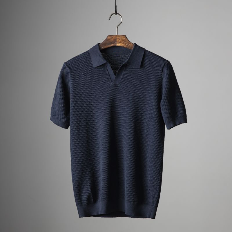 Luxury Men's Polo Shirt Made from Organic Cotton
