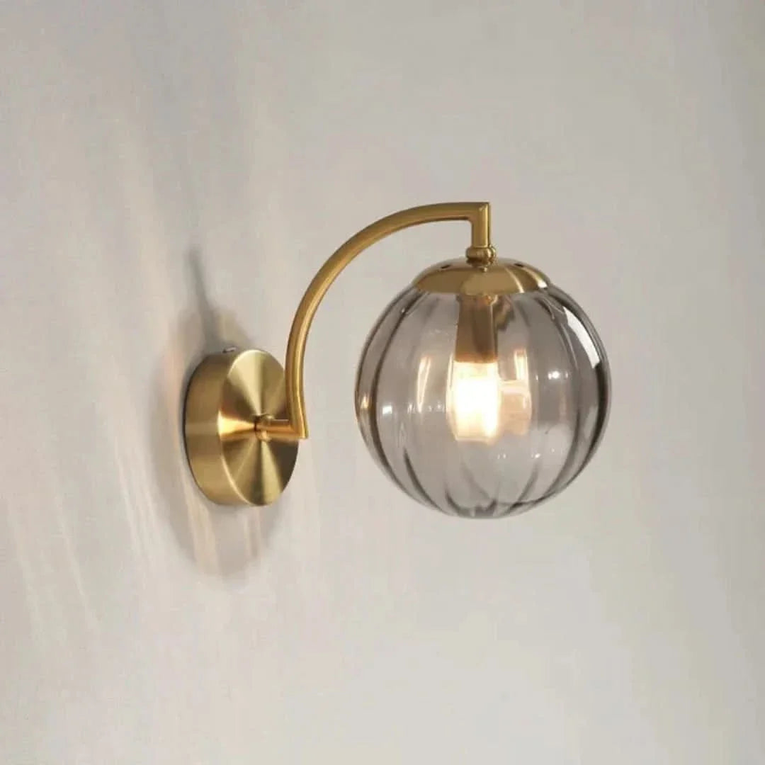 LumiCrystal - Applique murale moderne en verre