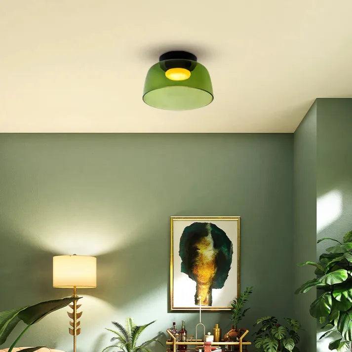GlassLuxe Medieval Ceiling Light