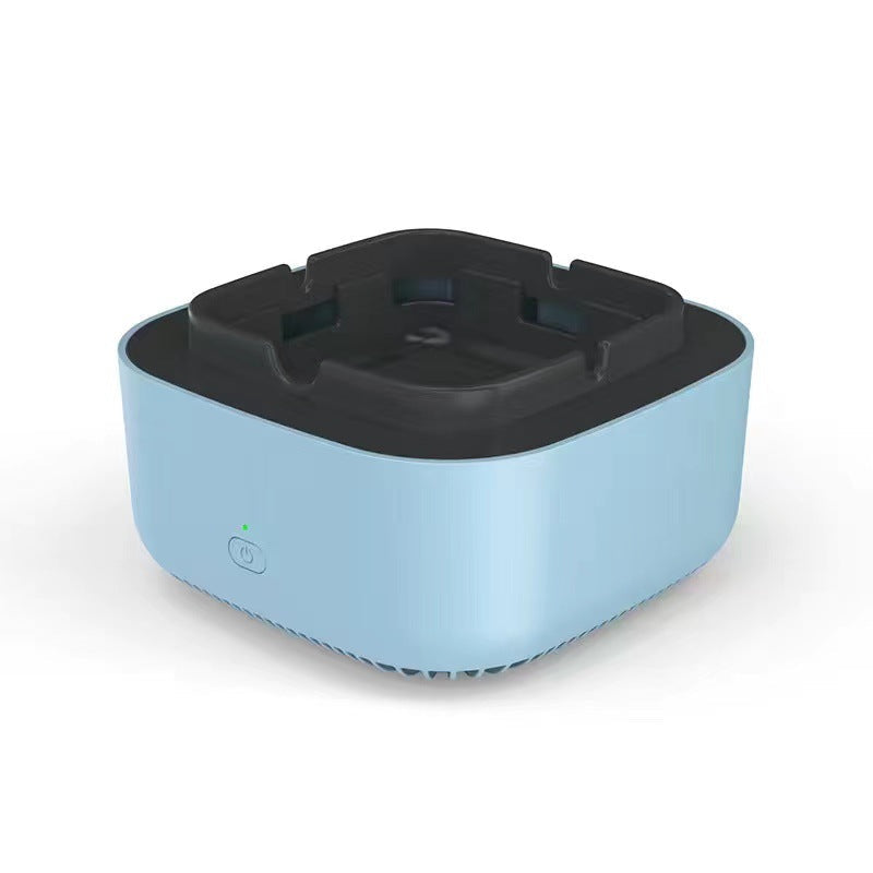 Cenicero purificador de aire con extracción de humo – Compacto y silencioso para interiores