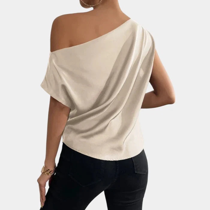 Off-Shoulder Ladies' Top with Airy Fit