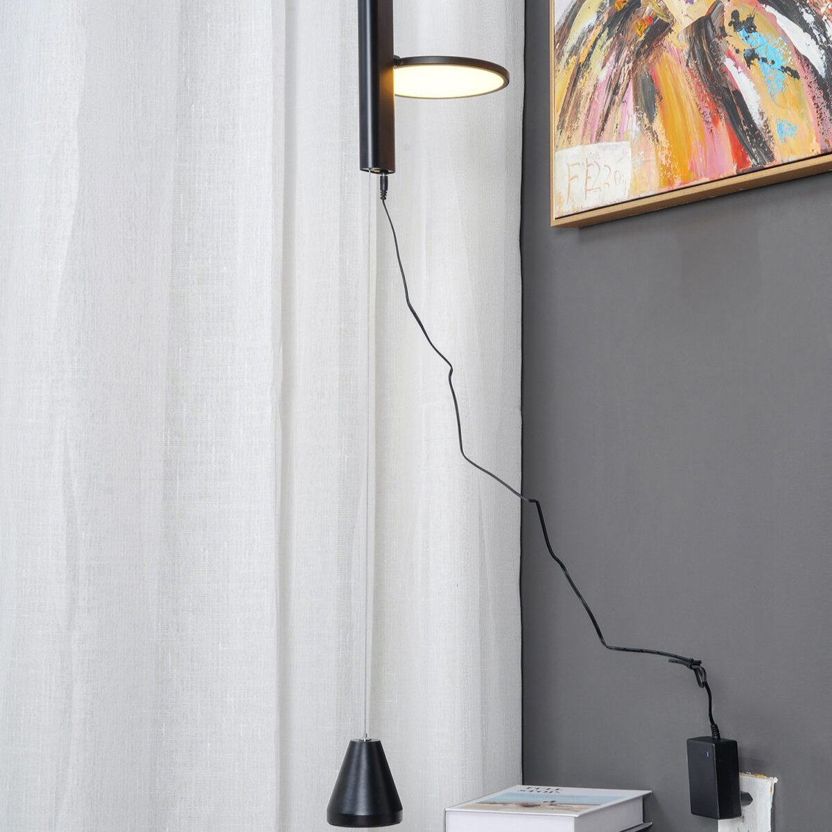 Stijlvolle verstelbare hanglamp met led