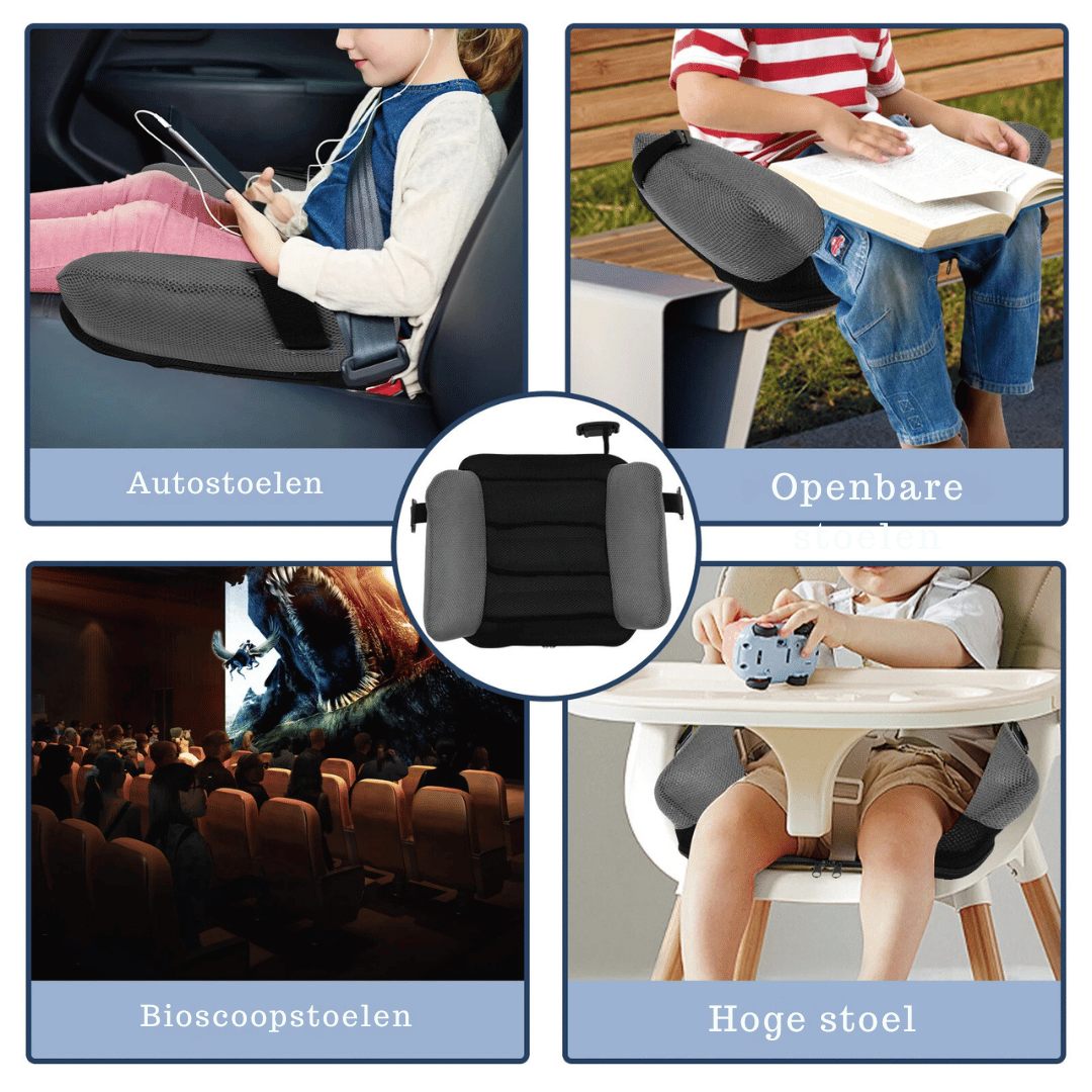 Inflatable Booster - Portable Car Seat Cushion - Children