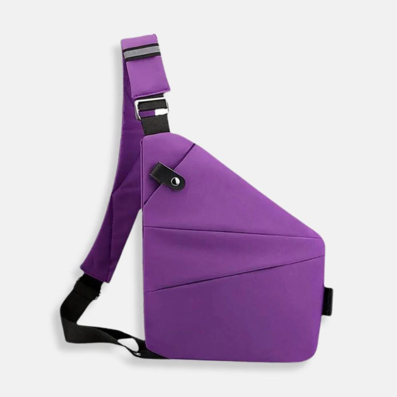 Sac bandoulière ergonomique pour femme avec poches astucieuses