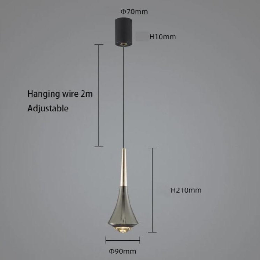 Elegant Adjustable LED Pendant Light - Modern and Stylish