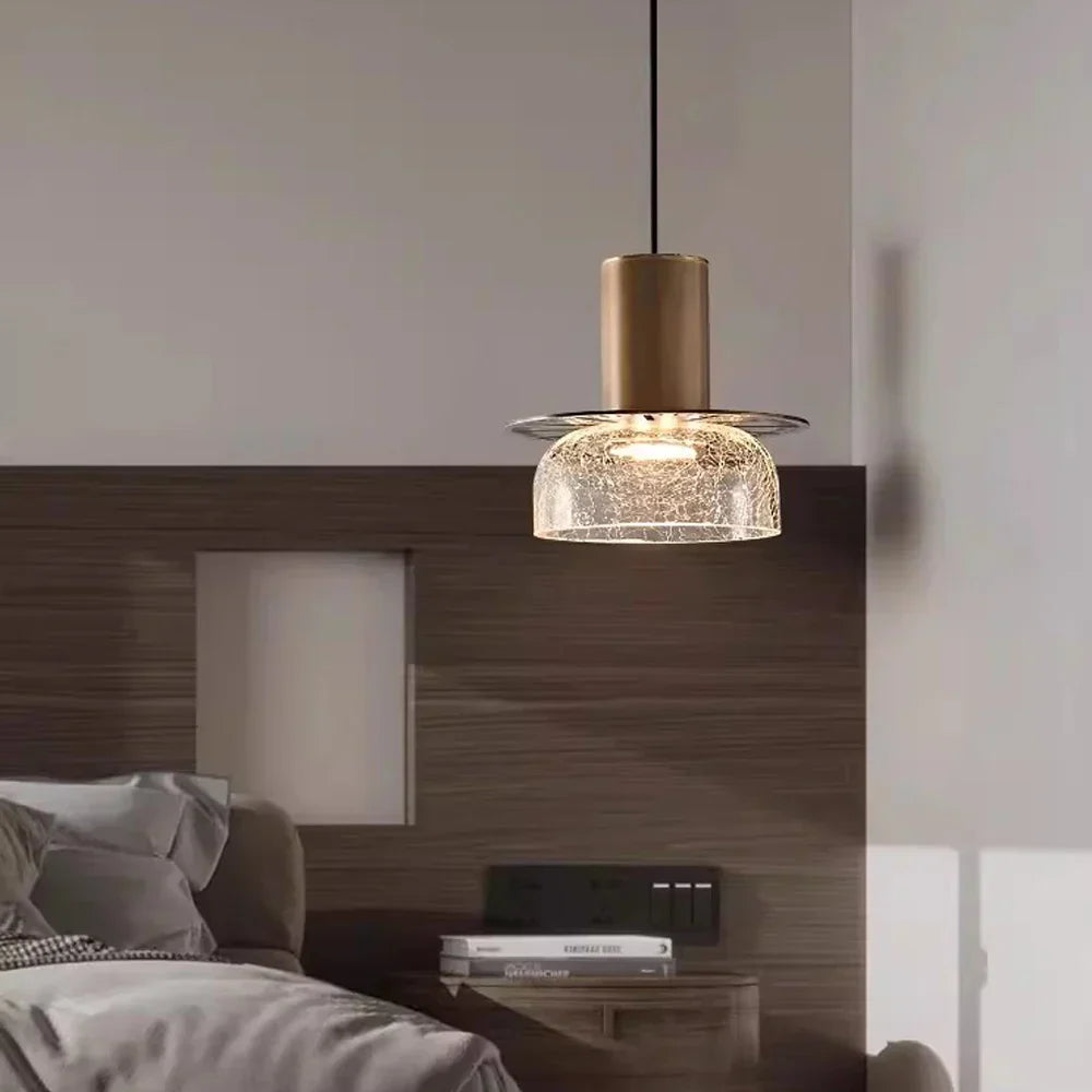 Retro LED Pendant Light Broken Glass - Luxurious & Stylish