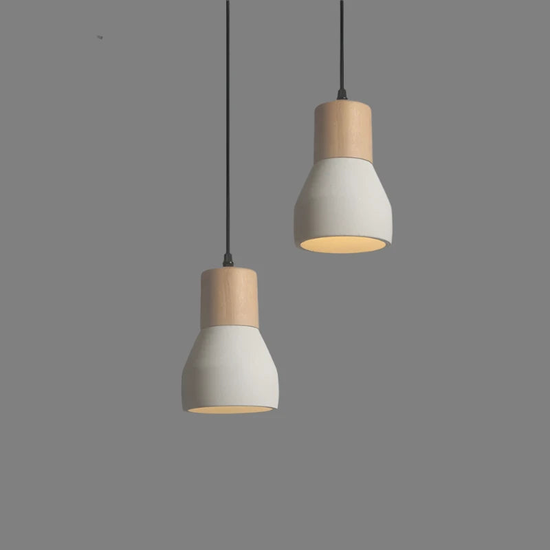 Minimalist Italian Pendant Light in Concrete